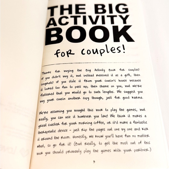 LOVEBOOK The Big Activity Book for Couples - Picture 11 of 16